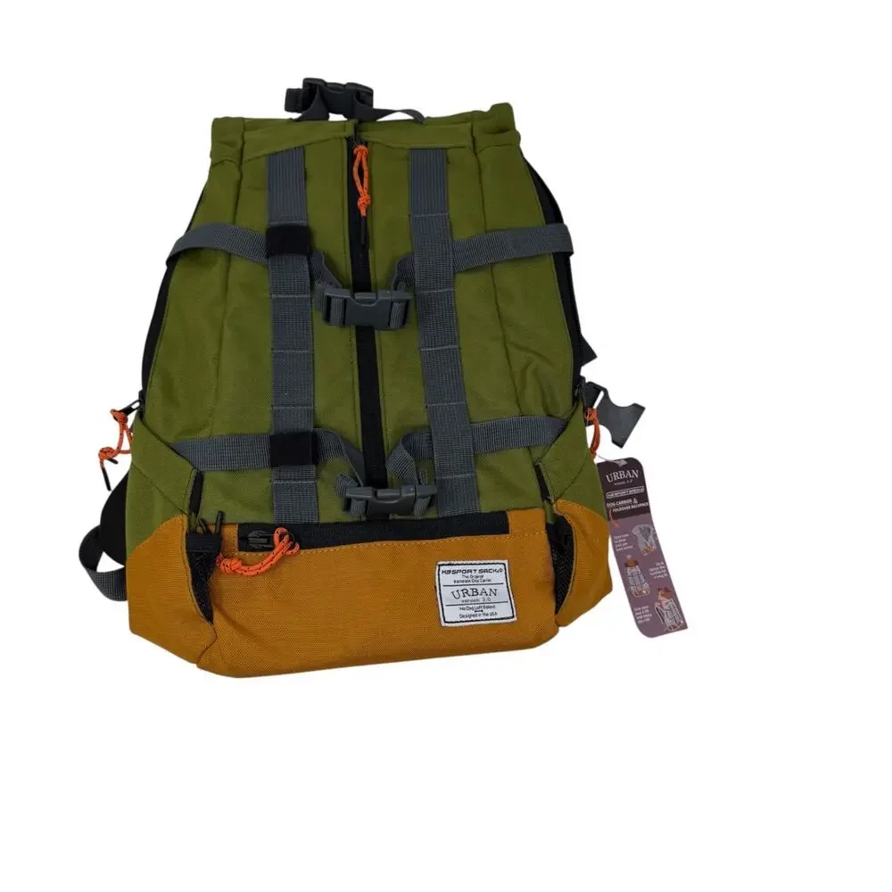 NWT URBAN 3 Dual Use Dog Carrier and Traditional Backpack K9 Sack Travel Small